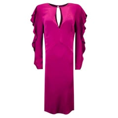 Emilio Pucci Silk Frill Dress