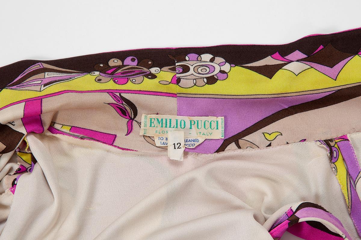 Emilio Pucci Silk Jersey Palazzo Jumpsuit 6