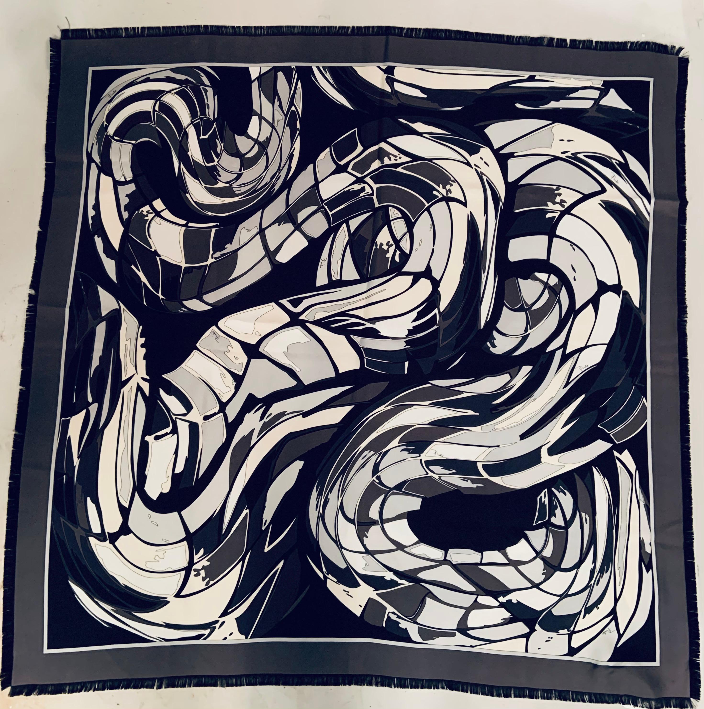 Women's Emilio Pucci Silk Scarf with Original Hang Tags