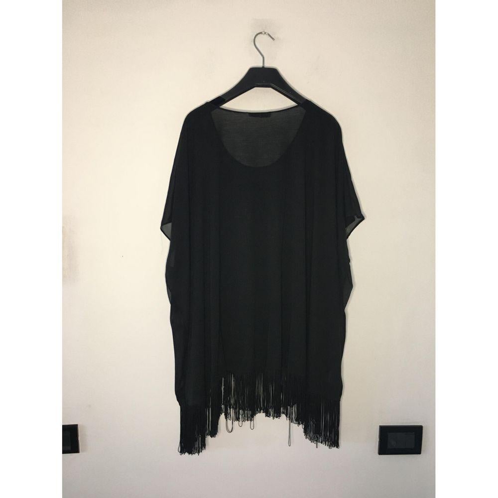Emilio Pucci Silk Top in Black For Sale at 1stDibs