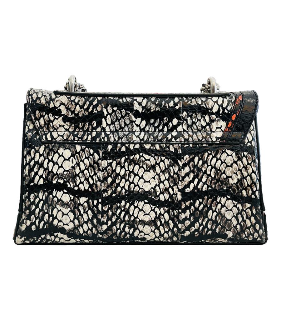 Emilio Pucci Snakeskin Crossbody Bag In Excellent Condition For Sale In London, GB