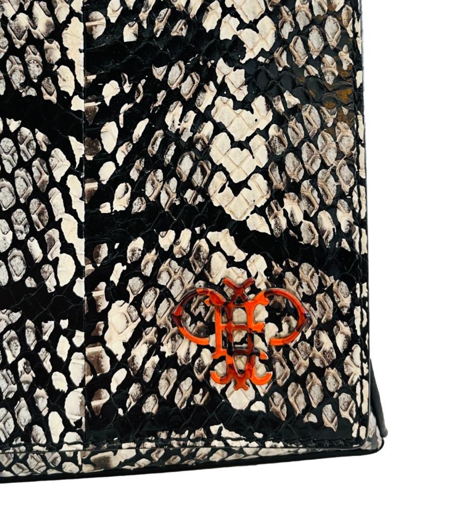 Women's Emilio Pucci Snakeskin Crossbody Bag For Sale