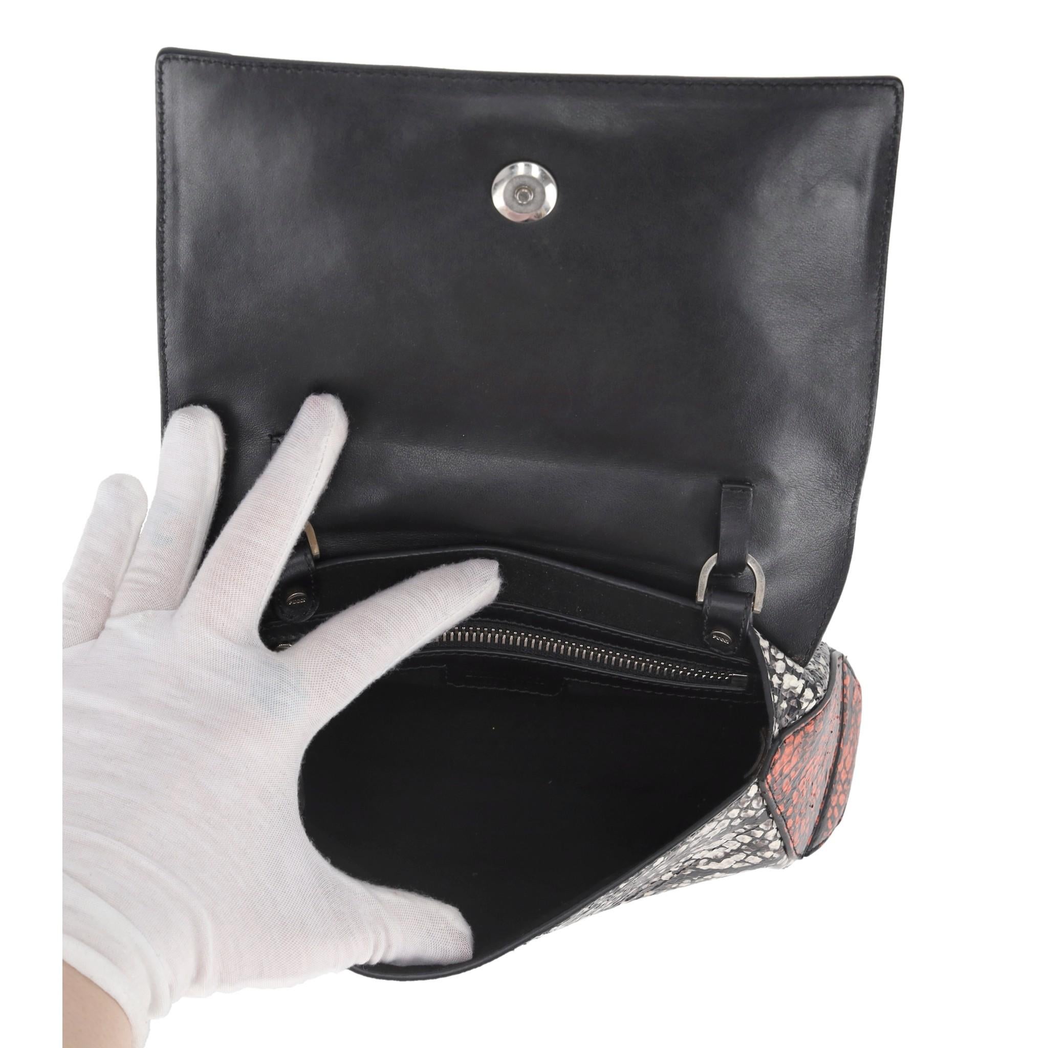 Emilio Pucci Snakeskin Crossbody Bag For Sale 1