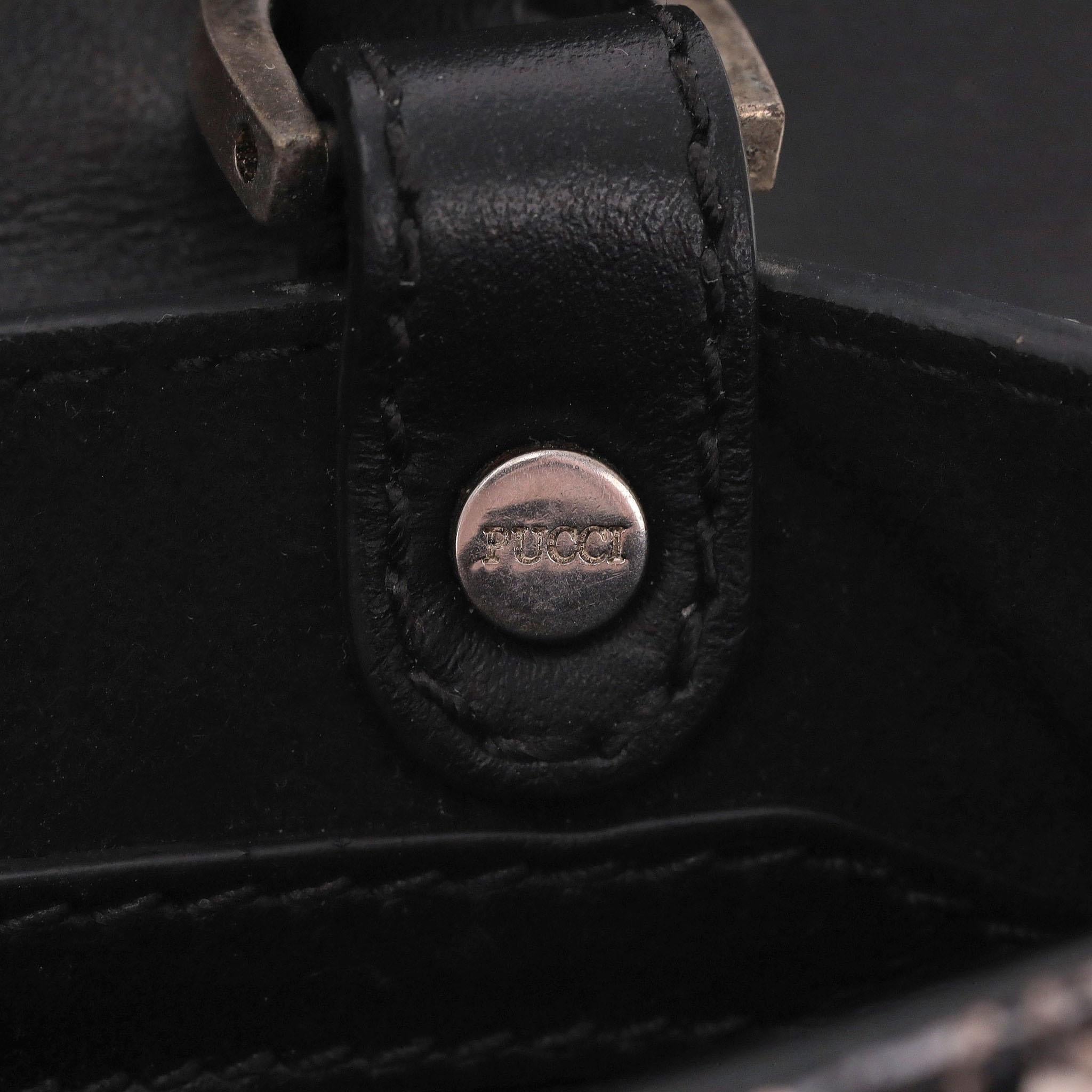 Emilio Pucci Snakeskin Crossbody Bag For Sale 4