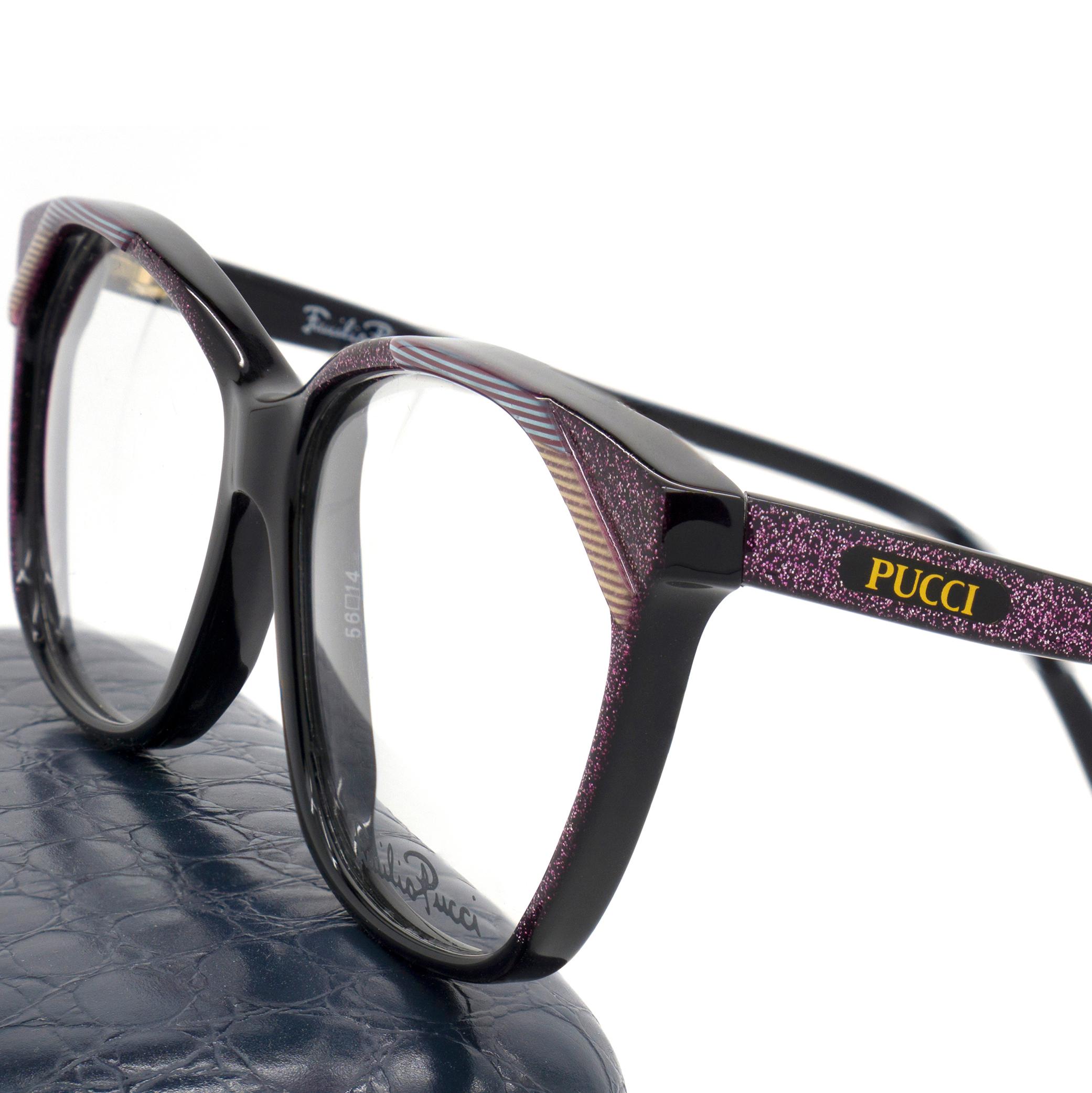 Women's Emilio Pucci sparkling eyeglasses for women For Sale
