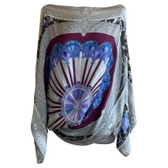 Emilio Pucci - Tunica estiva in seta borgogna