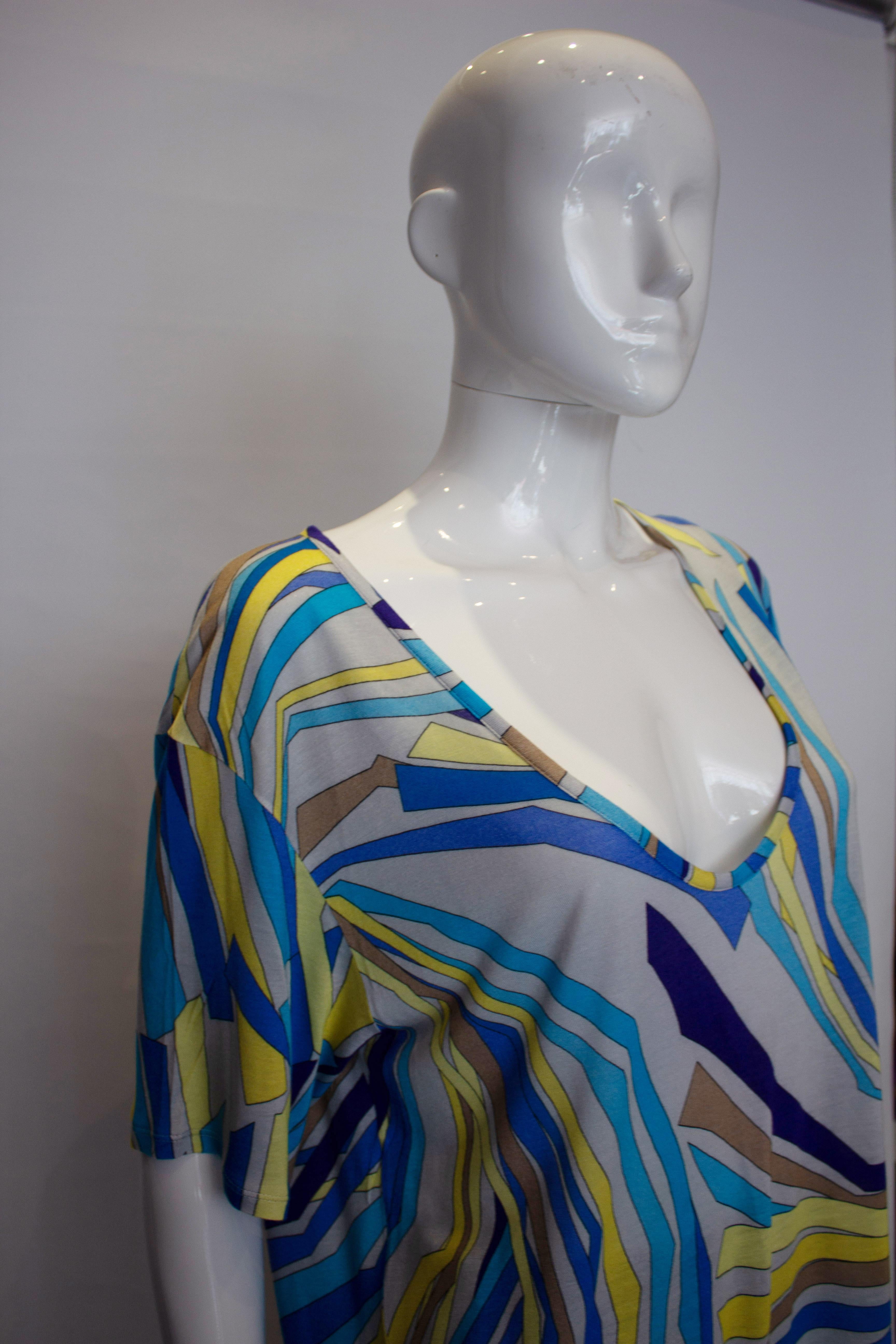 Women's Emilio Pucci Summer Top For Sale