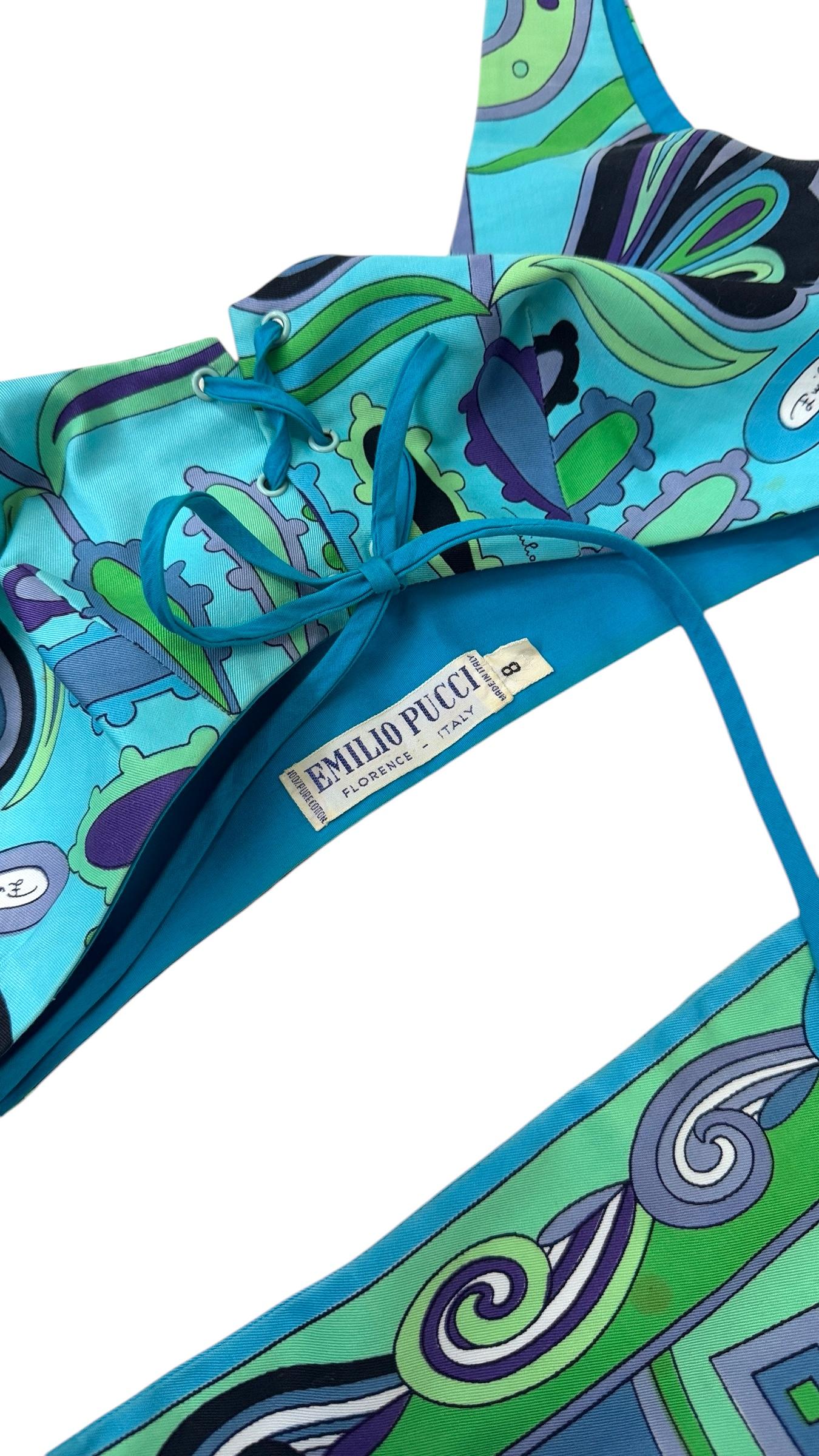 Emilio Pucci Two-Piece Set with Iconic Floral Print - We pay for import duty! 10