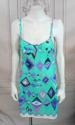 Emilio Pucci Underwire Mini Dress