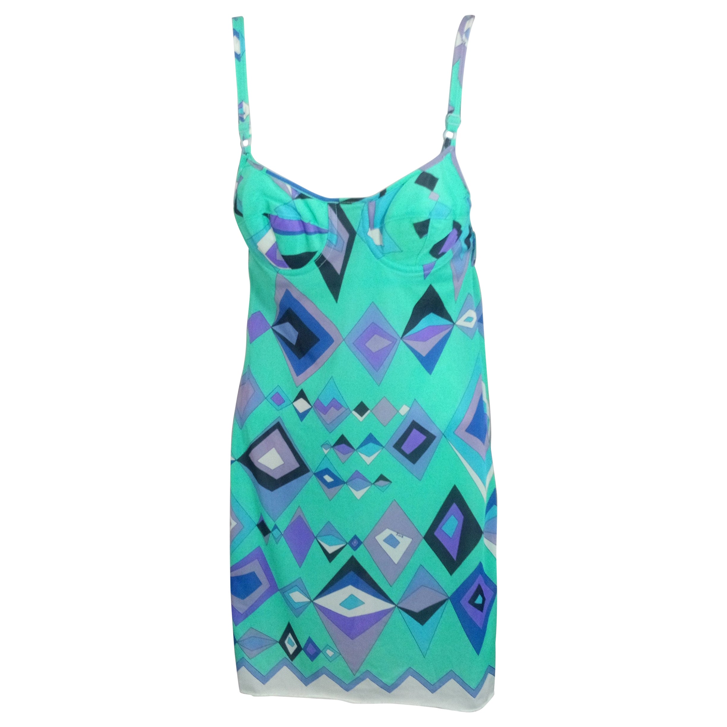 Emilio Pucci Underwire Mini Dress For Sale