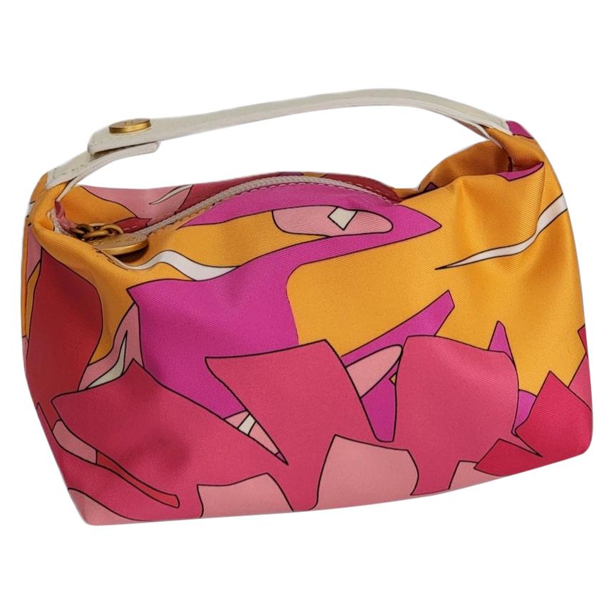 Emilio Pucci Vibrant Mini Cosmetic Bag at 1stDibs | pucci cosmetic bag