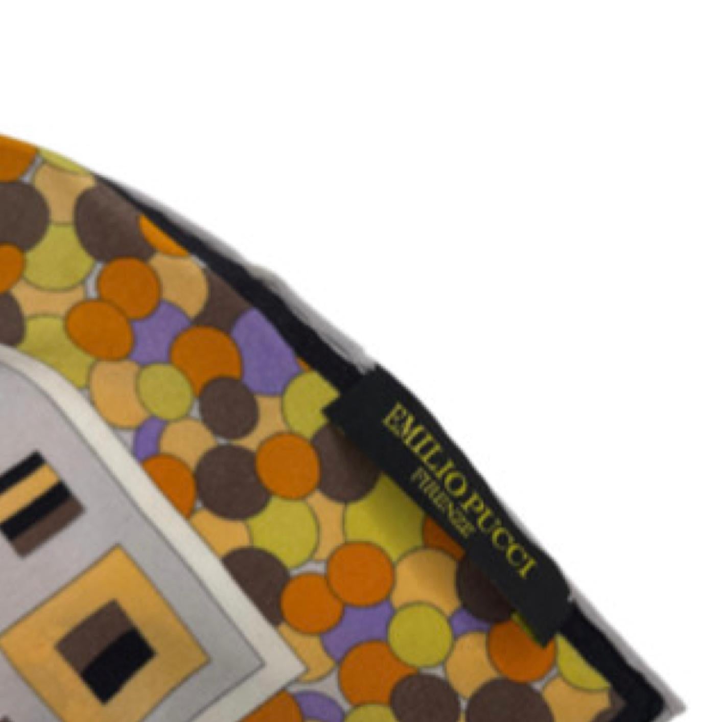 Emilio Pucci Vintage-Schal (Grau)
