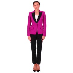 Emilio Pucci Virgin Wool & Silk Blend Tailored Jacket