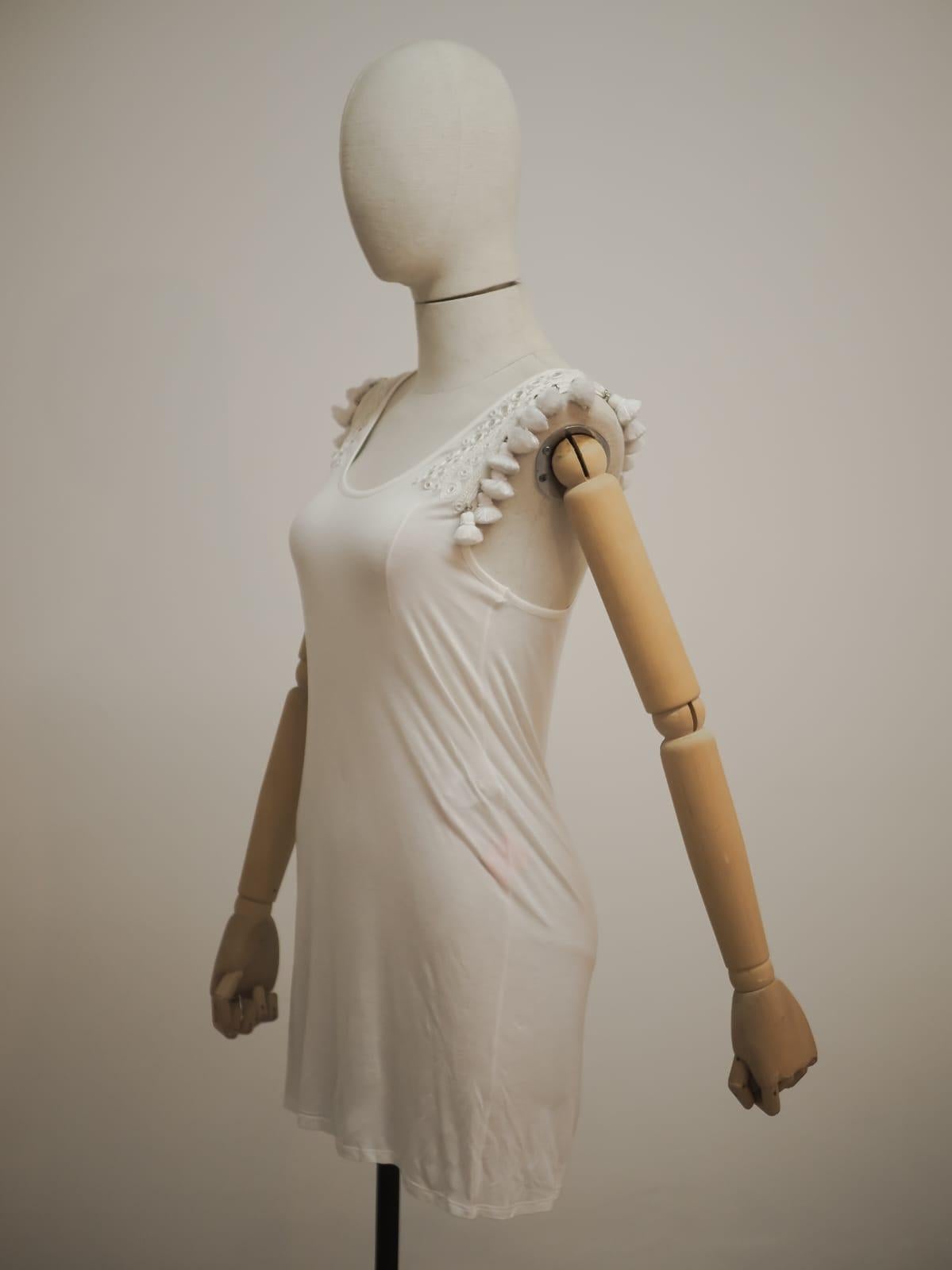 Robe blanche Emilio Pucci Unisexe en vente