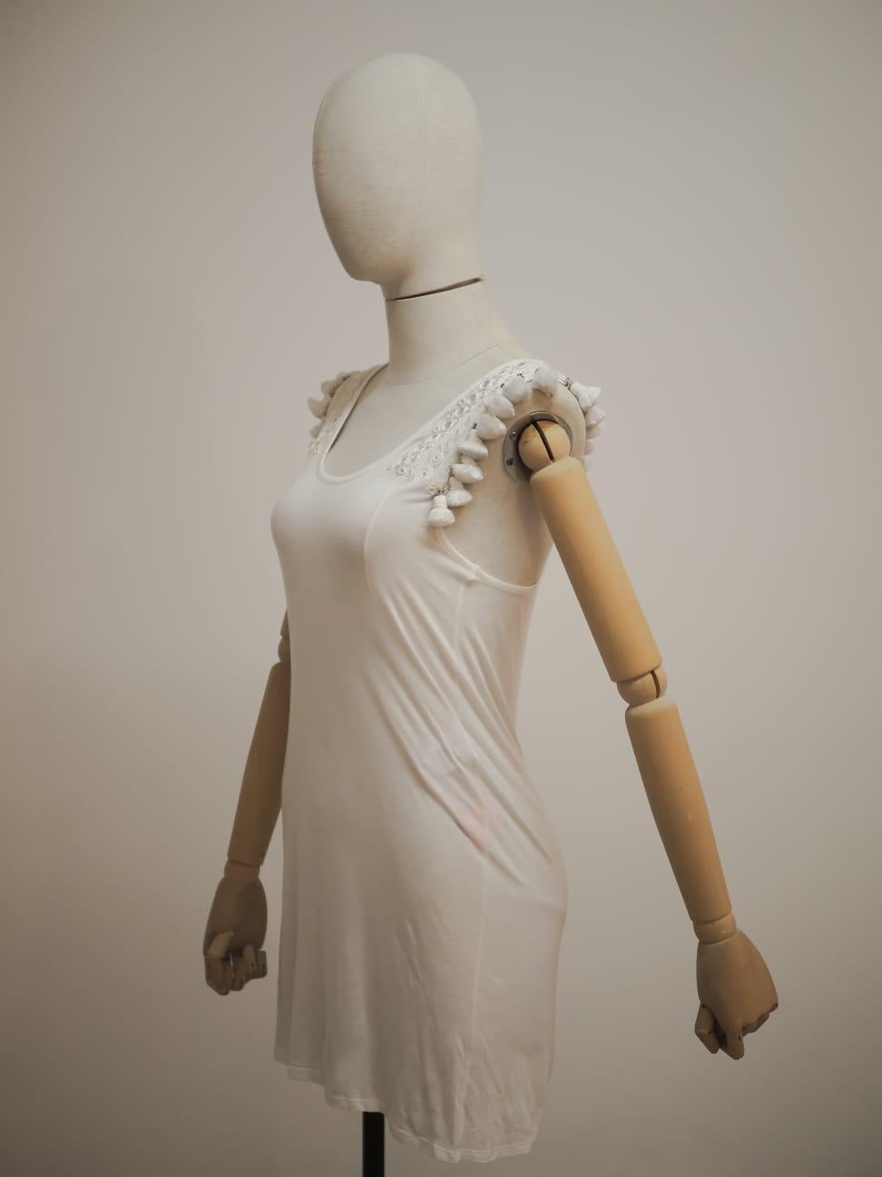 Robe blanche Emilio Pucci en vente 3