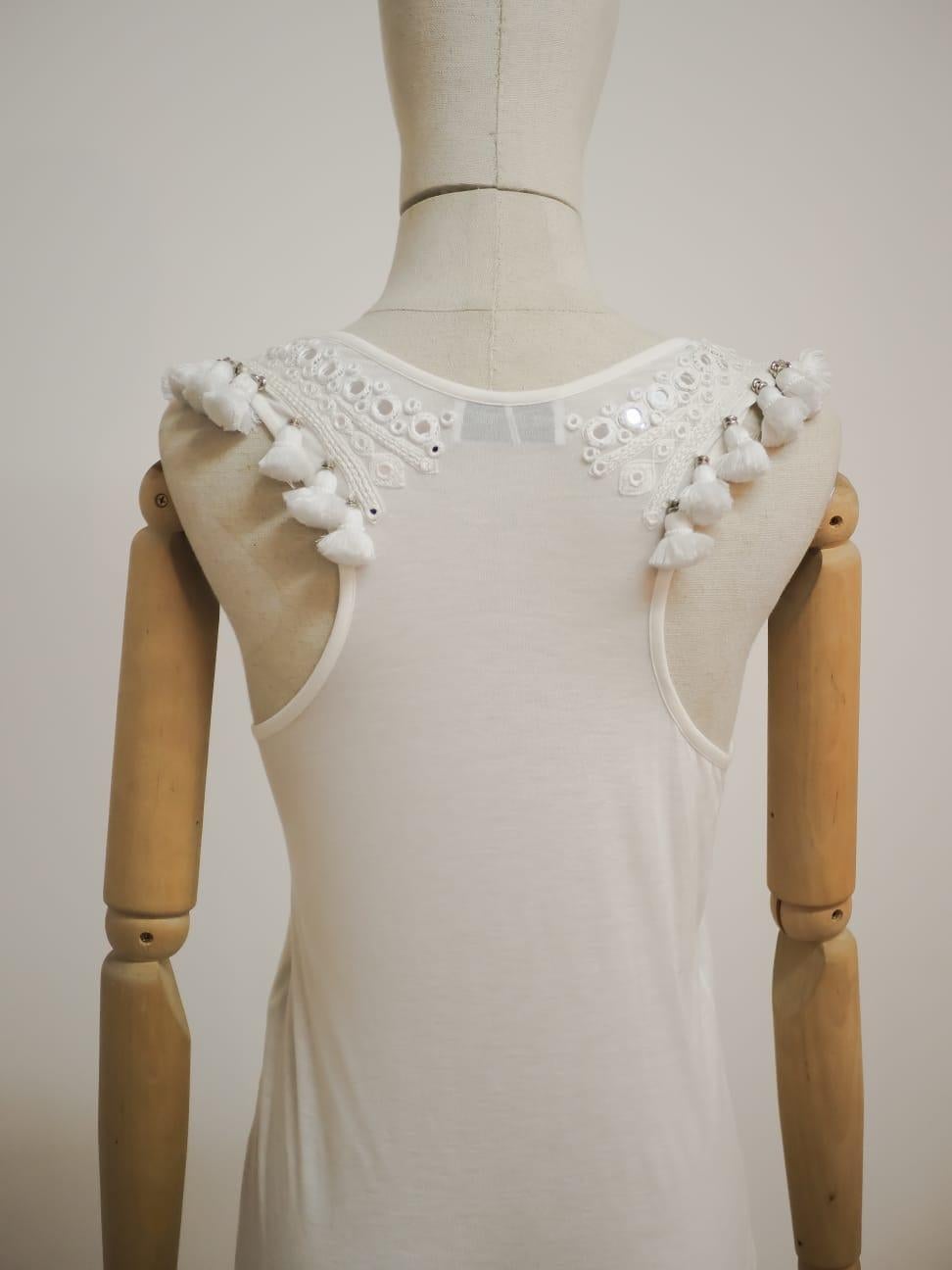 Robe blanche Emilio Pucci en vente 4