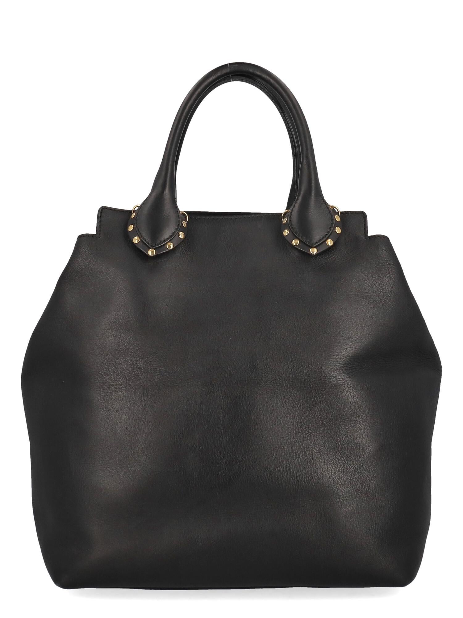 Women's Emilio Pucci Women Handbags Black Leather  For Sale