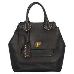 Emilio Pucci Women Handbags Black Leather 