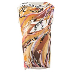 Emilio Pucci Women's Graphic Printed Sleeveless Mini Dress