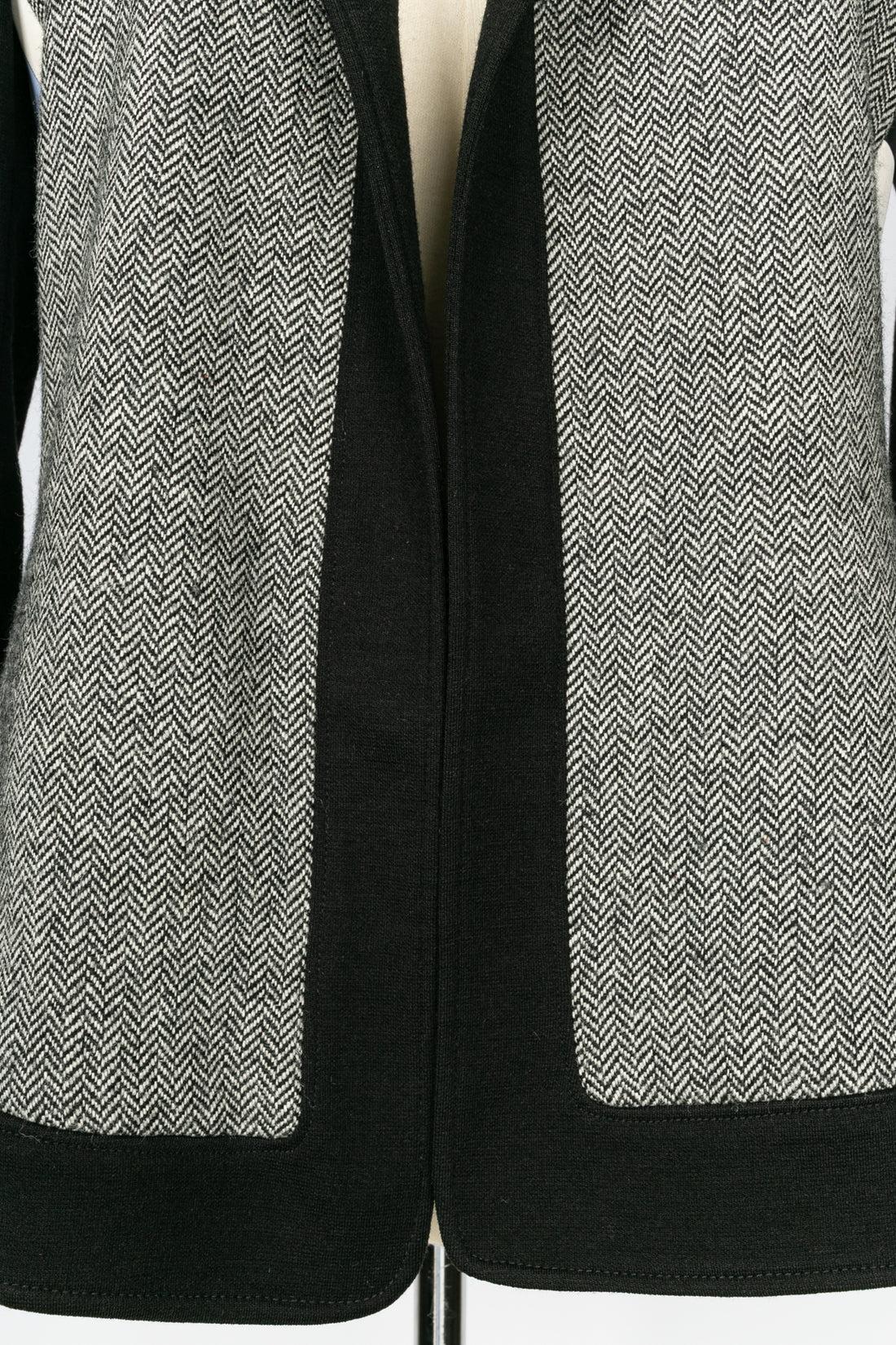 Emilio Pucci Anzug aus Wolle und mehrfarbigem, geometrischem Druck im Angebot 10