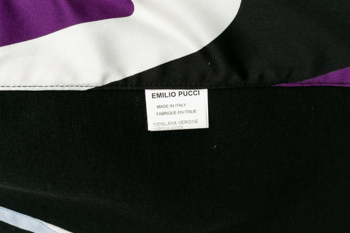 Emilio Pucci Traje de Lana y Estampado Geométrico Multicolor en venta 13