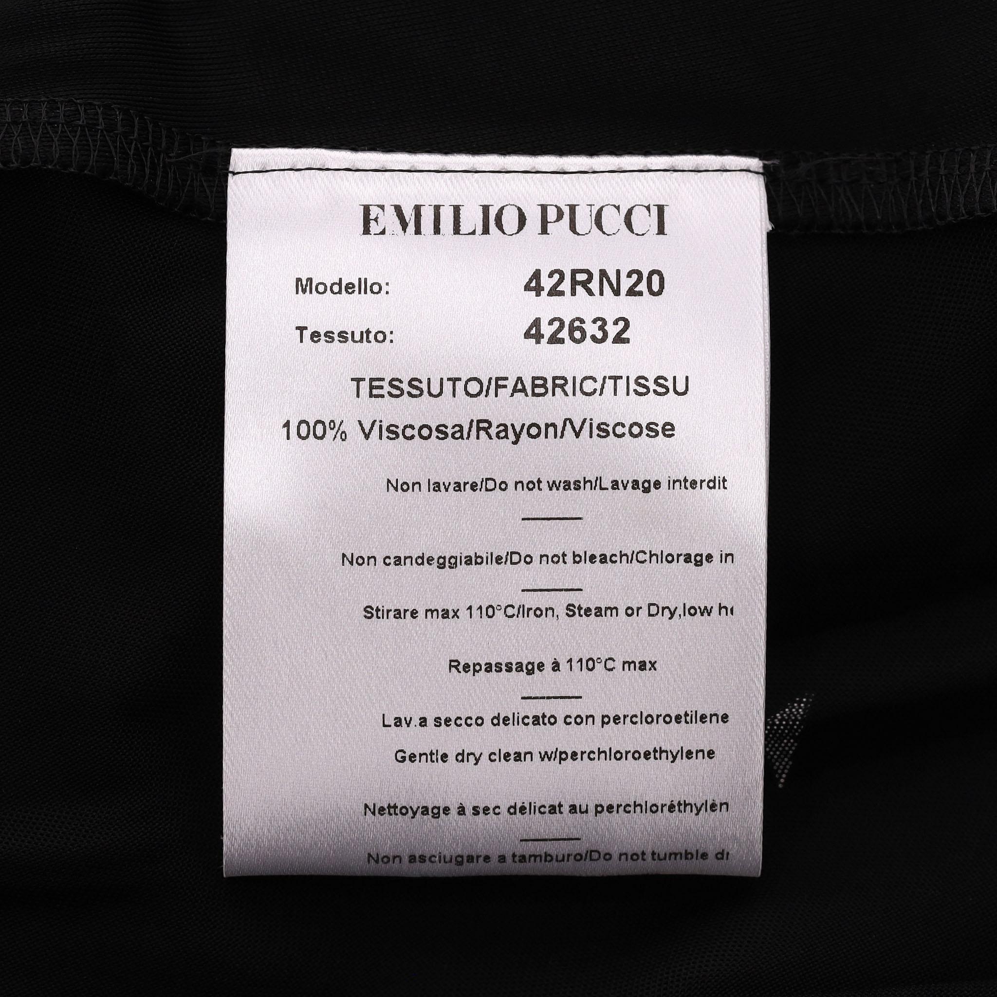 Emilio Pucci Wrap Beaded Star Embellished Top im Angebot 1