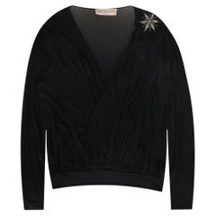 Emilio Pucci Top Envolvente Adornado con Estrella y Cuentas