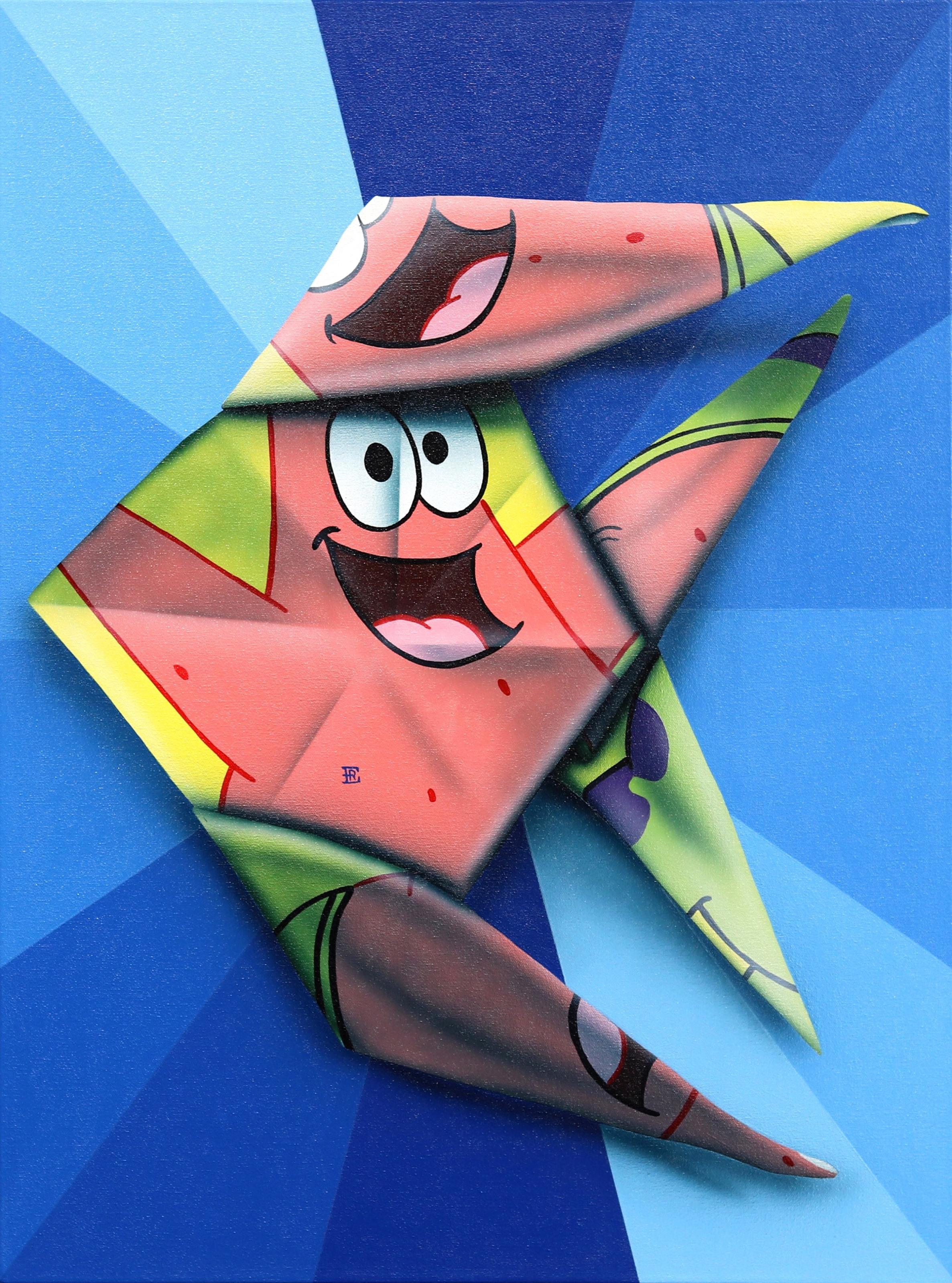 Honor Y Estrellas - Pittura originale Patrick Origami