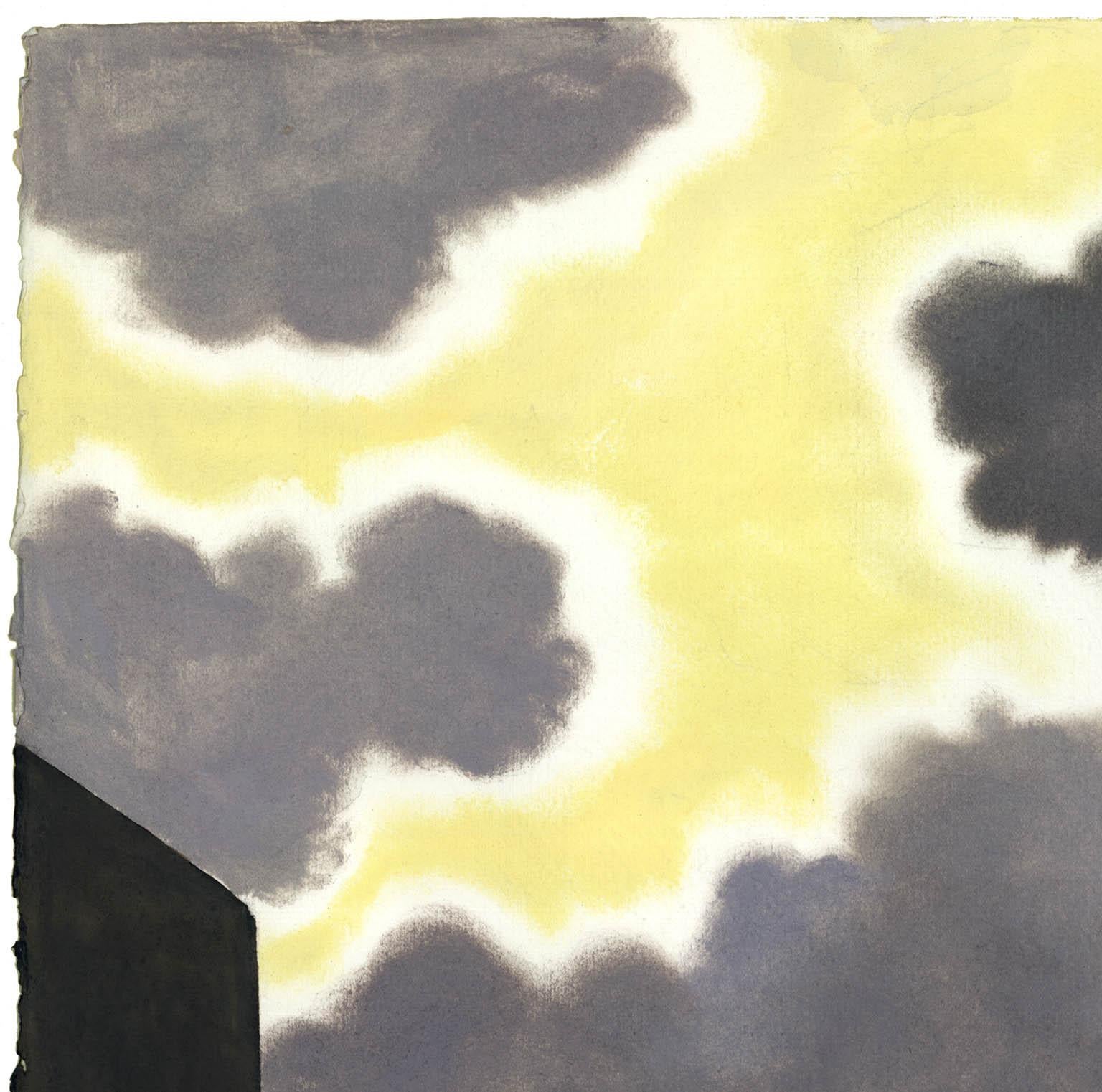 Atardecer en Nueva York. - Painting de Emilio Sanchez