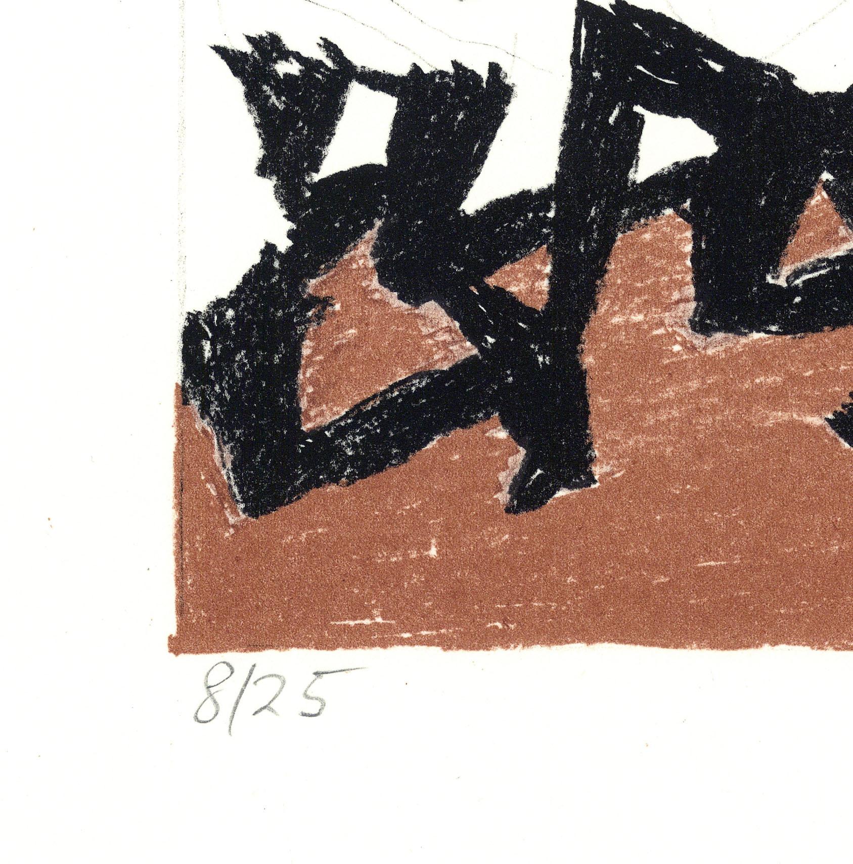 Barbados Kinder. (Amerikanische Moderne), Print, von Emilio Sanchez
