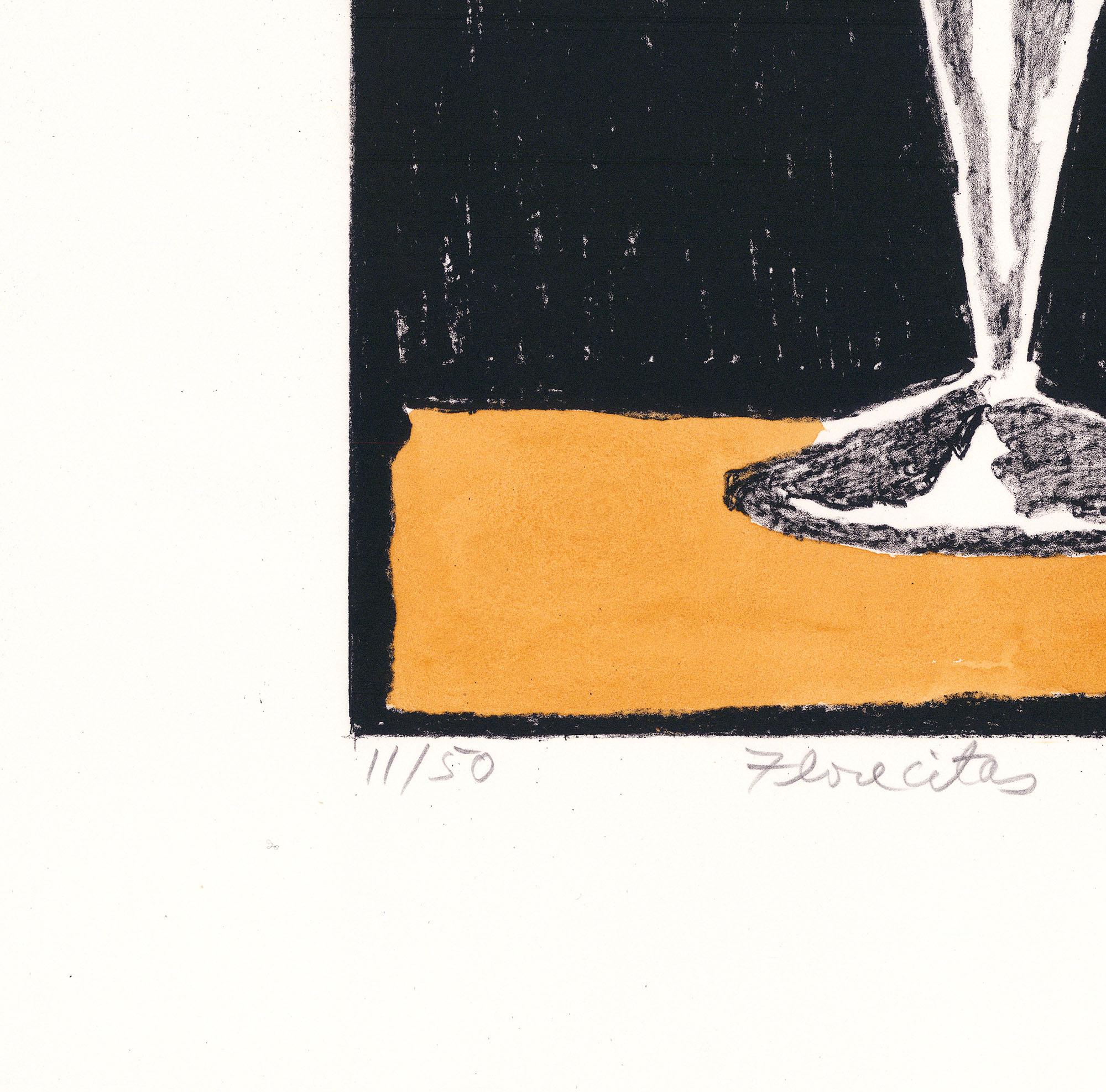 Florecitas (Amerikanische Moderne), Print, von Emilio Sanchez