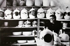 Emilio Scanavino,  Bemalte Keramik, Italien