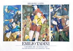 Emilio Tadini Vintage Poster Exhibition - 1991