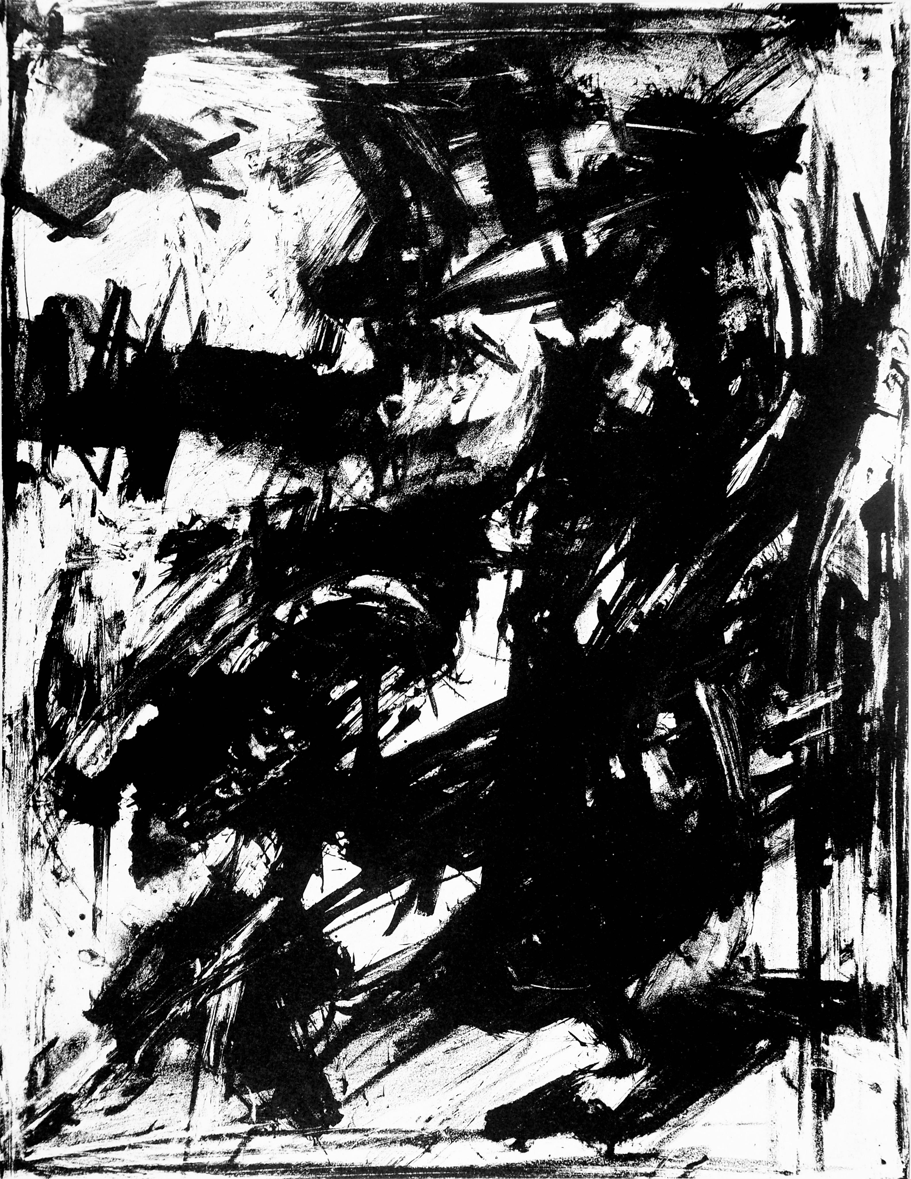 Emilio Vedova Abstract Print - Vedova, Intollerenza, XXe Siècle (after)