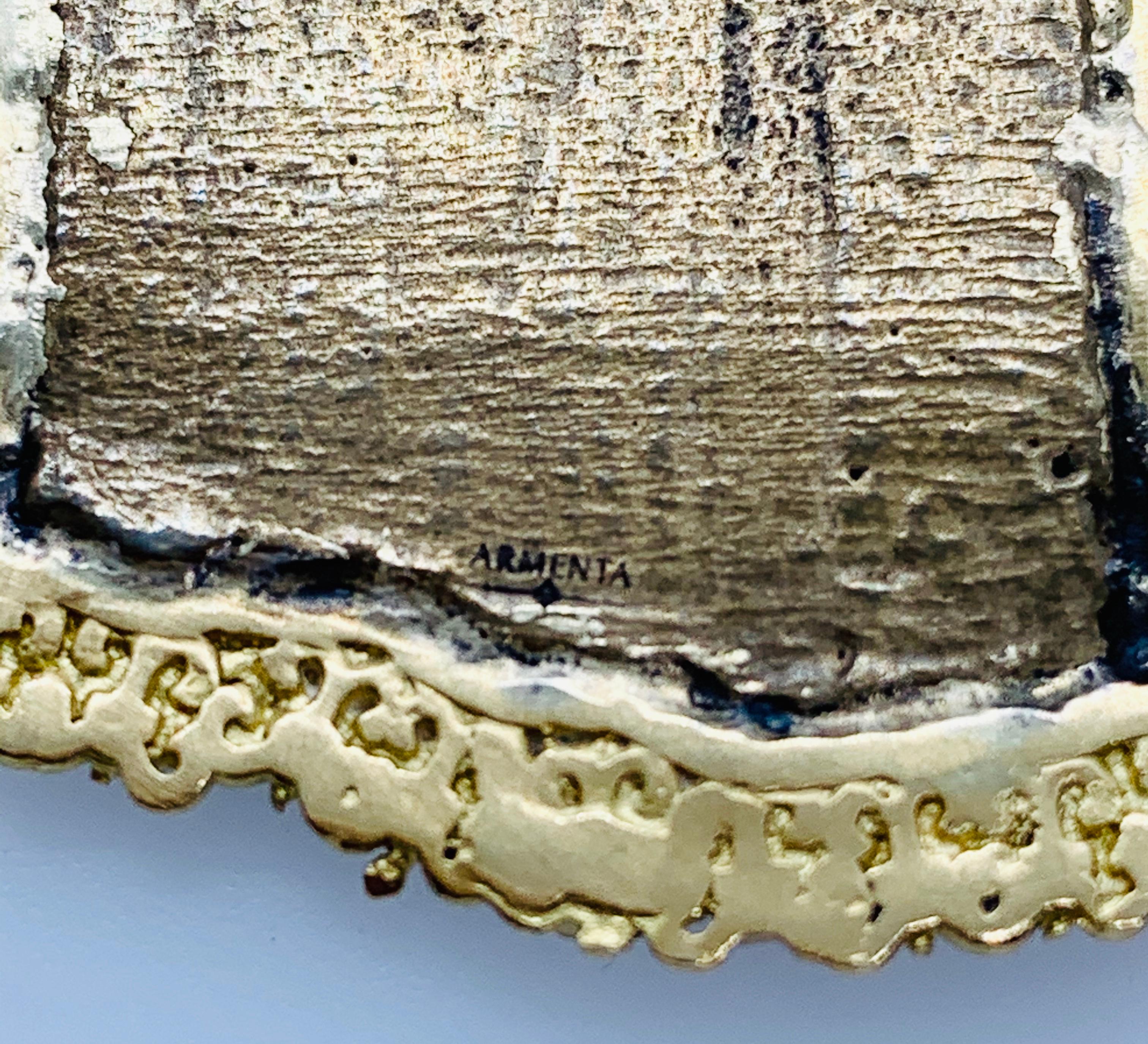 Emily Armenta 18 Karat Gold Diamond Sueno Collection Freeform Artifact Enhancer 8