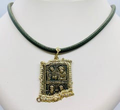 Emily Armenta 18 Karat Gold Diamond Sueno Collection Freeform Artifact Enhancer