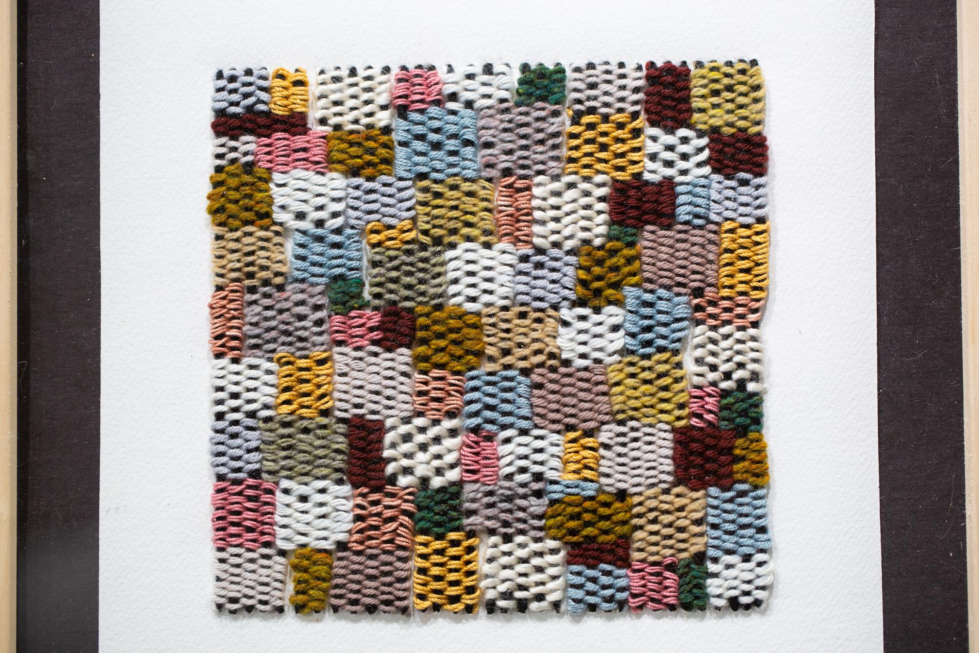 yarn grid art