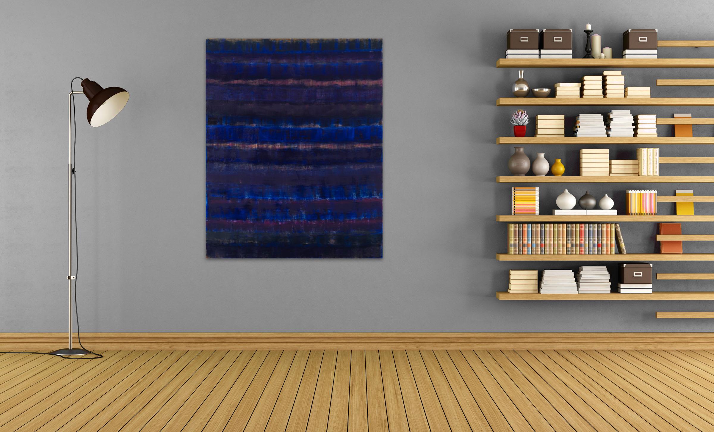 Elegia (Pittura astratta) - Painting di Emily Berger