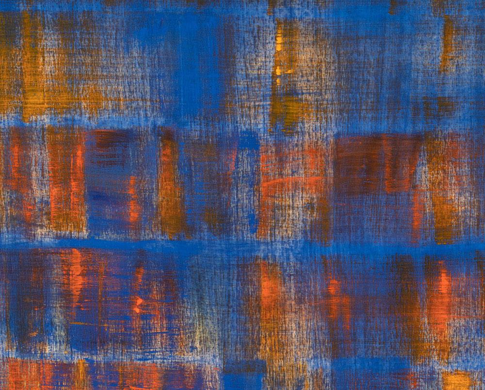 Fuoco e ghiaccio (pittura astratta) - Painting Astratto di Emily Berger