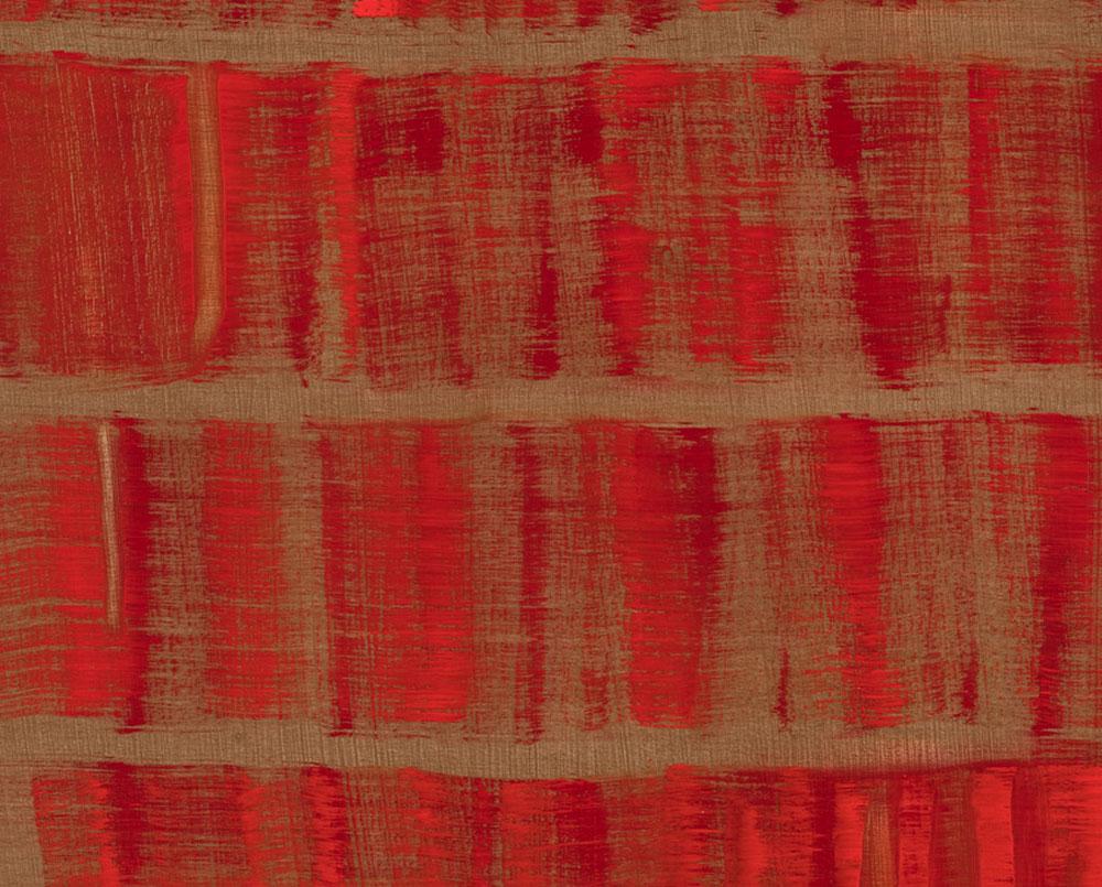 In a Heartbeat (Abstract painting) - Red Abstract Painting by Emily Berger