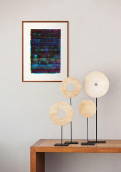 Ohne Titel 13 (Blaue) (Abstraktes Gemälde)