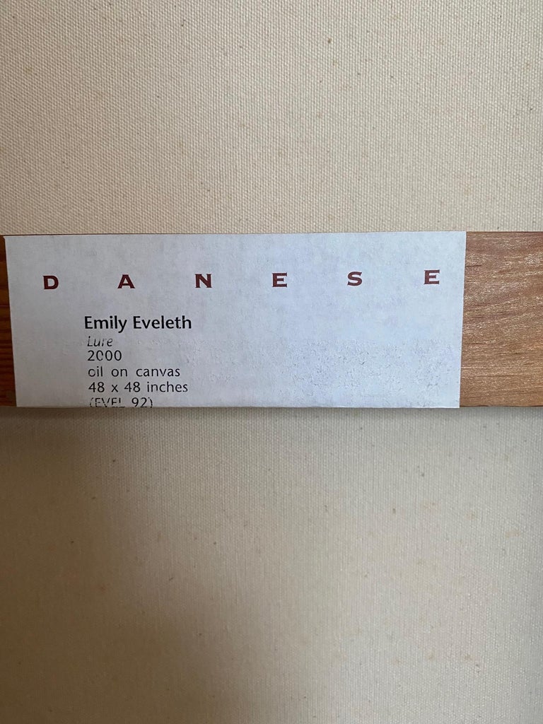 Emily Eveleth - "Lure" A large dark portrait of a bald man from behind