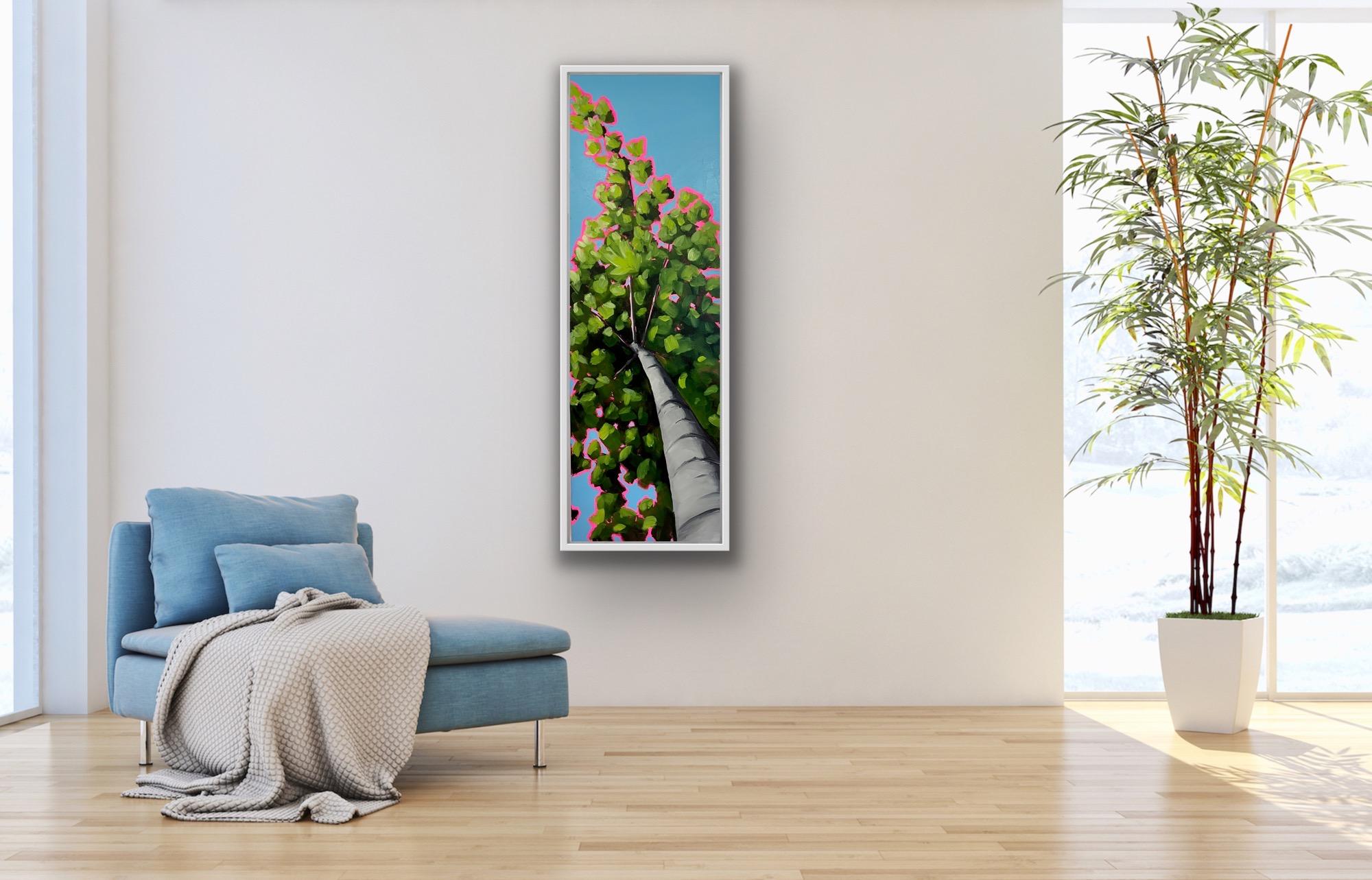 Looking up through the tallest spring leaves to excitement 2, Mental Health Art For Sale 2
