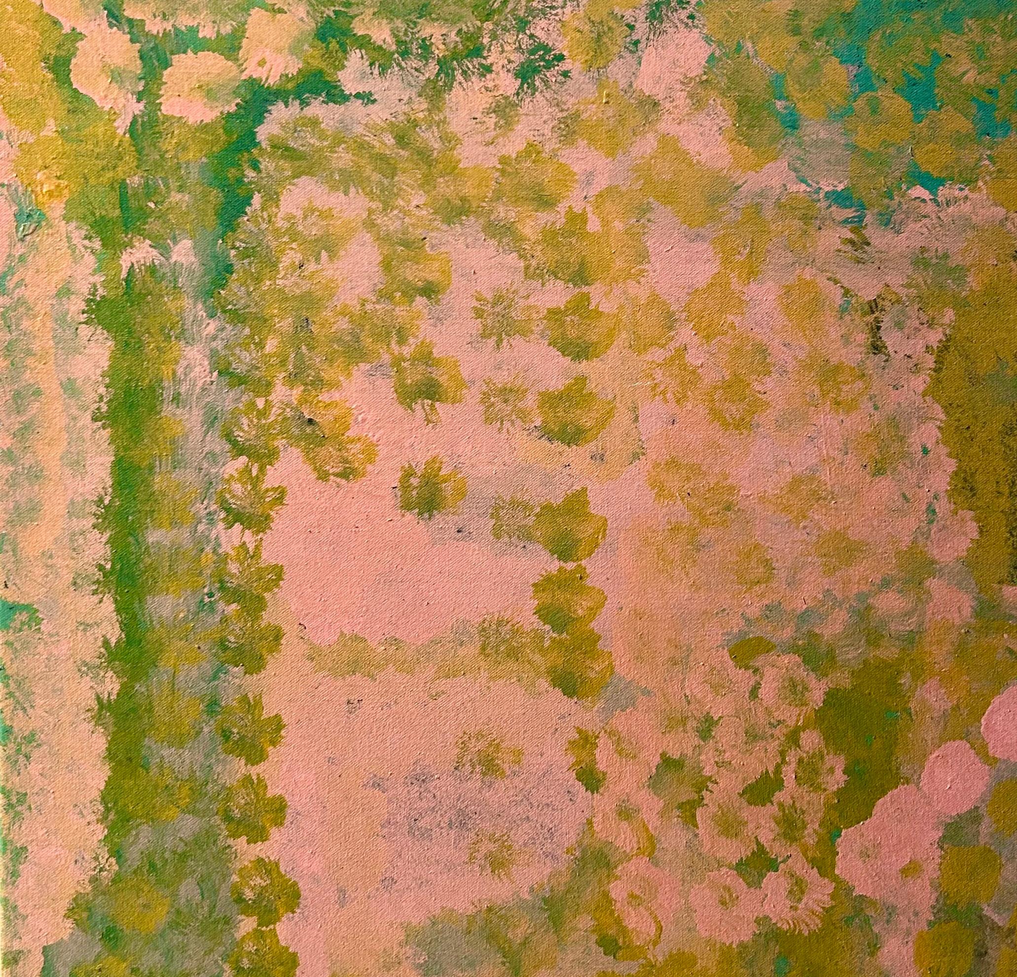 My Country - Delmore Gallery Cat No.93L018 - Brown Landscape Painting by Emily Kame Kngwarreye