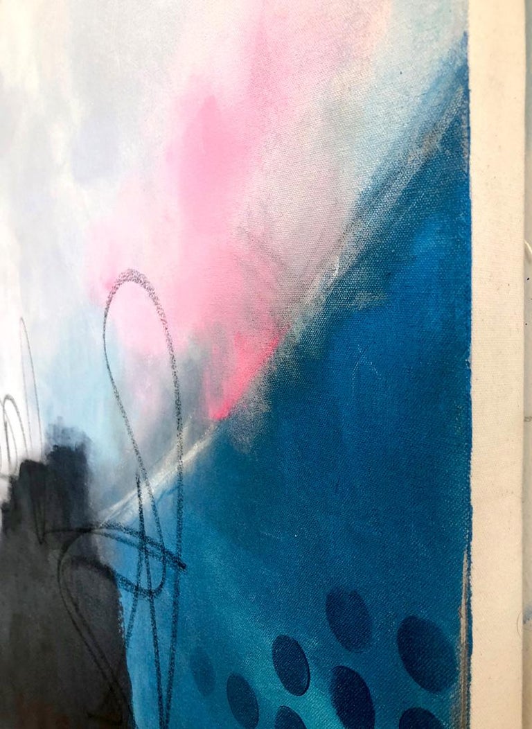 Sonic Radiance 46 X 54Emily Klima is a visual artist based in New York City. She earned her BFA from Boston University Collage of Fine Art.  Klima's creative process draws inspiration from her own experiences and the world around her. Her intuitive