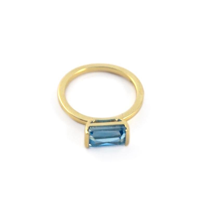It’s here and it’s fabulous! Our Bonbon Ring is stunning on its own or in pairs and trios. The classic yet contemporary design is timeless. Clean lines, beautiful stones, simple beauty, 
Start your collection.

2.8 grams of gold
5 mm band width
 
We