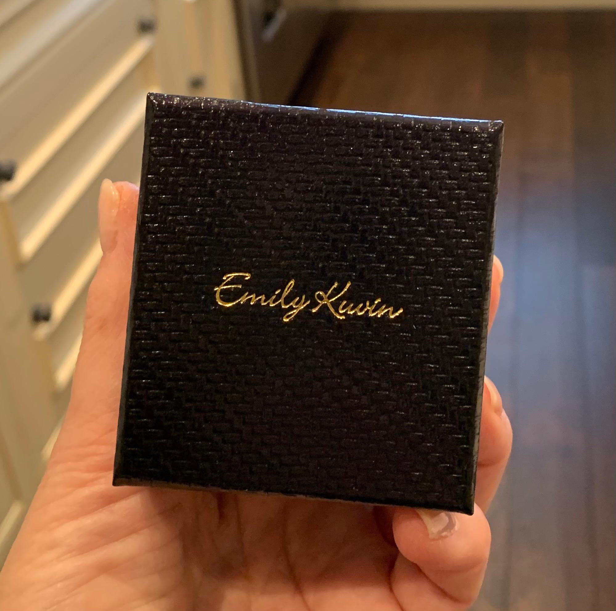 Emily Kuvin Mini Stella Stern-Halskette aus Gold und Pavé mit Rubinen Damen im Angebot