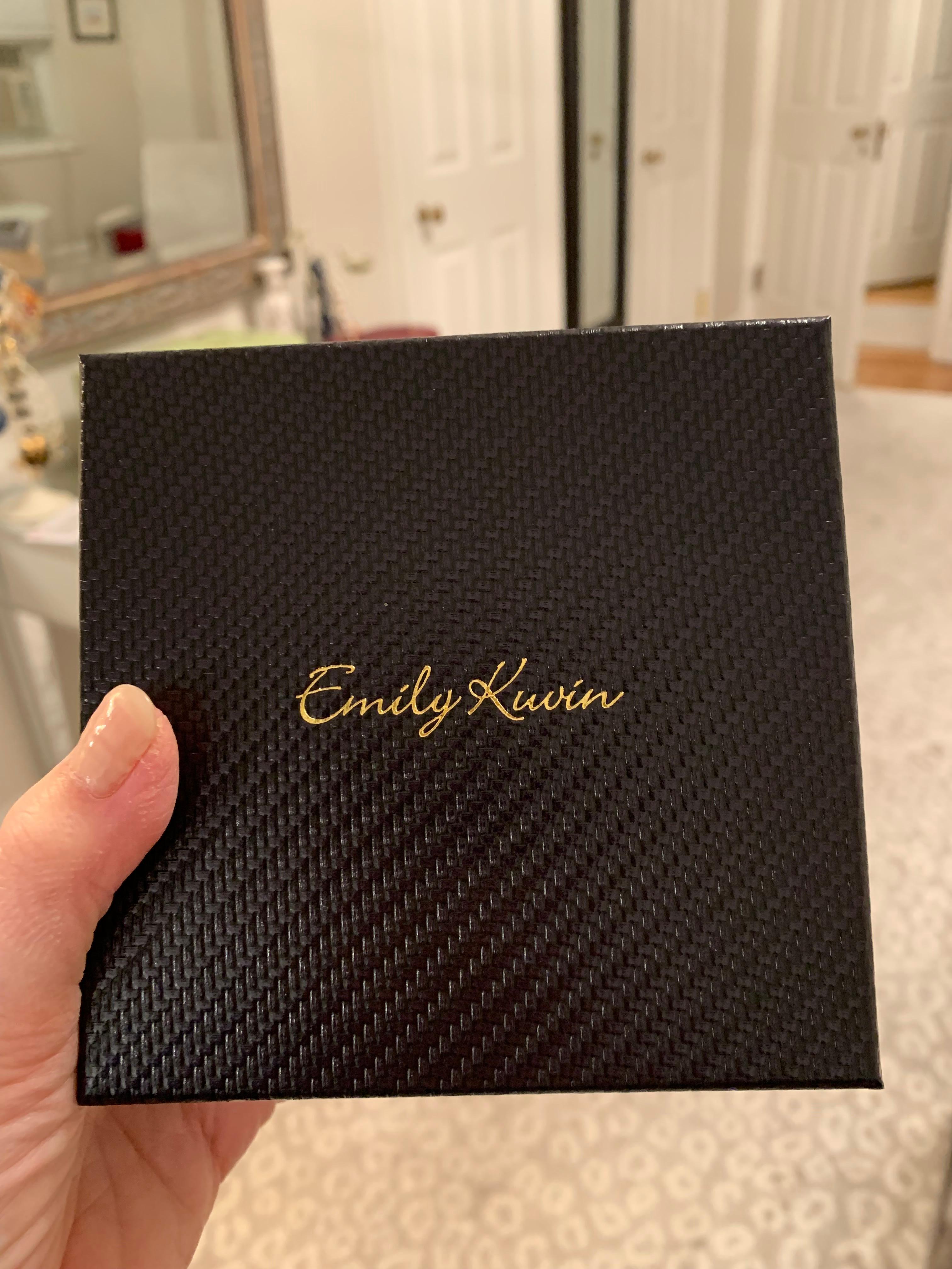 Emily Kuvin Mini Stella Stern-Halskette aus Gold und Pavé mit Rubinen im Angebot 2