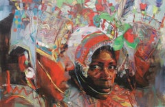 emily lamb art SAMBURU WARRIOR