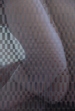 David Samuel Stern, Aisha, 2018, Hand Cut and Woven Photographic Prints